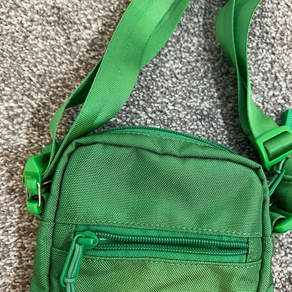 Baboon To The Moon Nylon Sling Crossbody Bag In Green - Picture 6 of 9